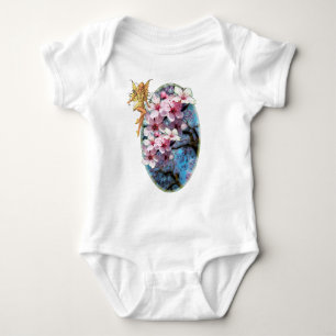 Spring fairy baby bodysuit