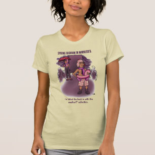 Spring Fashion Women's Creme T-Shirt
