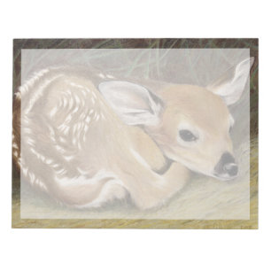 Spring Fawn Notepad