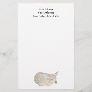 Spring Fawn Stationery