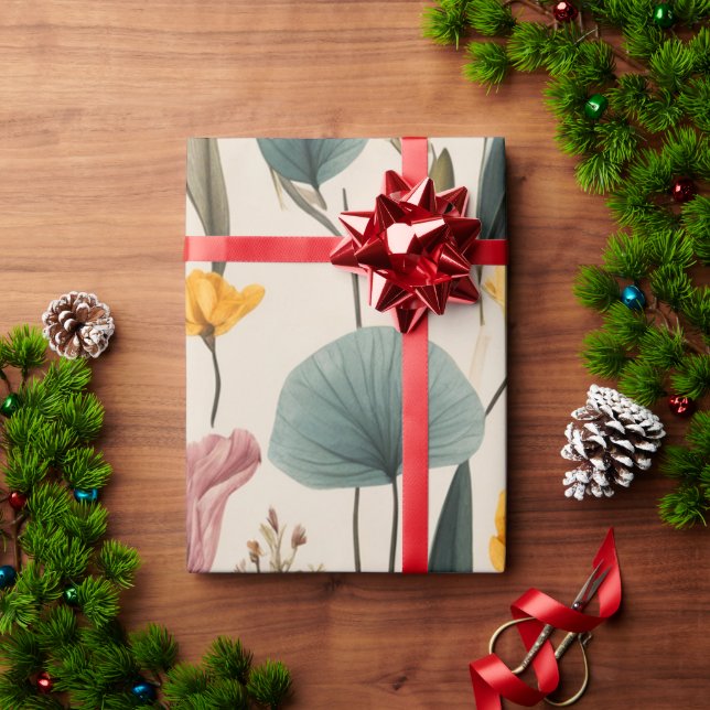 spring feelings wrapping paper (Holiday Gift)