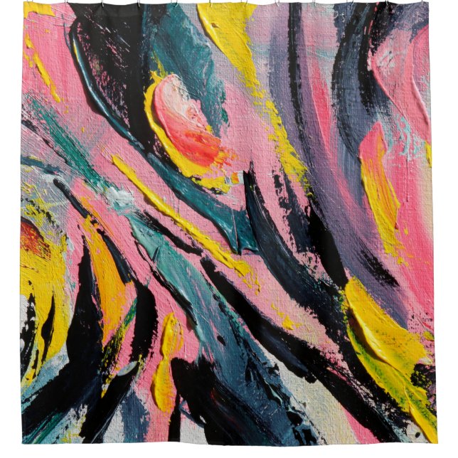 Spring Festival. Multicolored texture painting. Ab (Front)