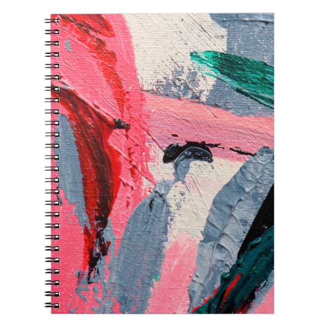 Spring Festival. Multicolored texture painting. Ab Notebook (Front)