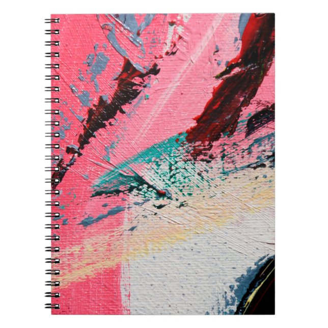 Spring Festival. Multicolored texture painting. Ab Notebook (Front)