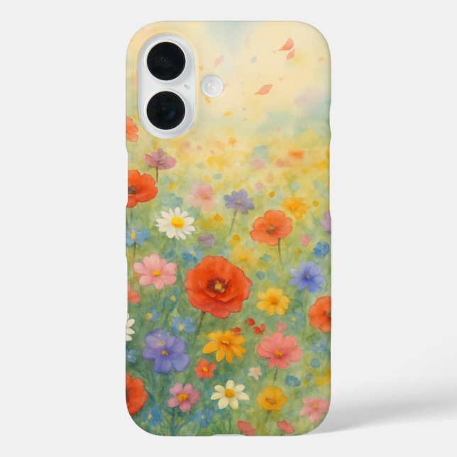 Spring Field Flowers Phone Case iPhone / iPad case (Back)