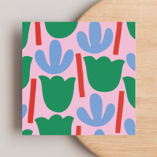 SPRING Flat Note Card