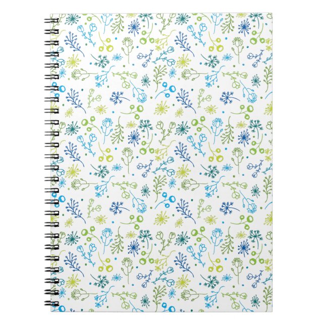 Spring Fling Floral Notebook (Front)