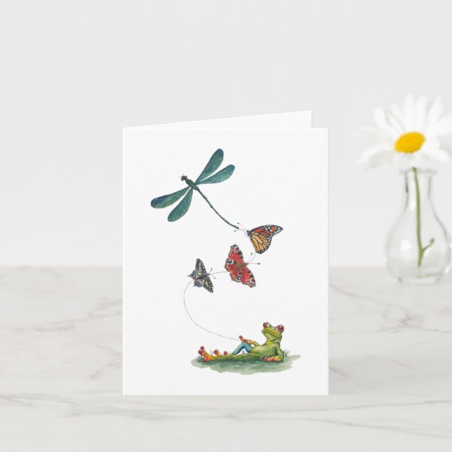 Spring Fling Greetings Card (Small Plant)