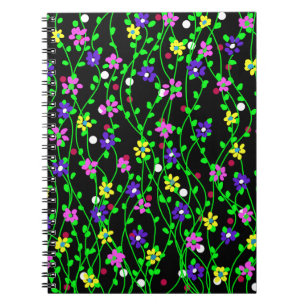 Spring Floral Art Notebook