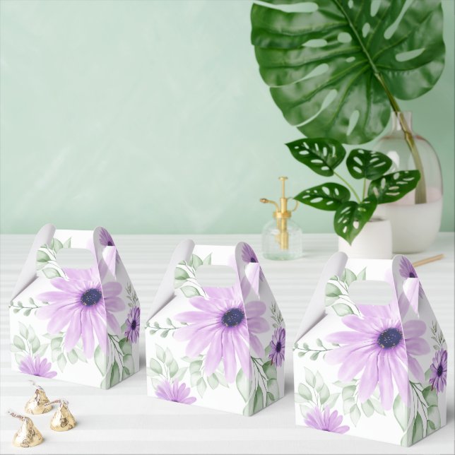 Spring Floral Botanical Pattern Colourful Favor Box (Multiple)