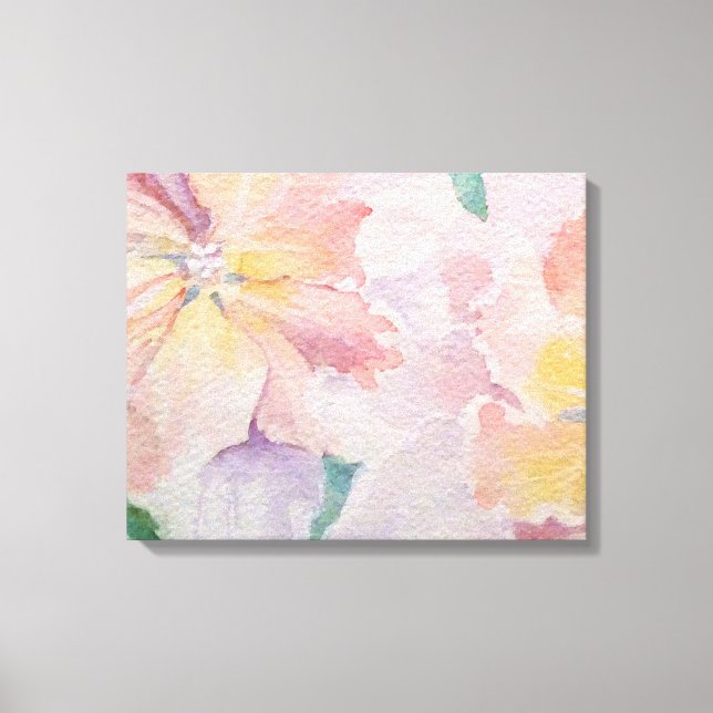Spring Floral Canvas Print (Front)