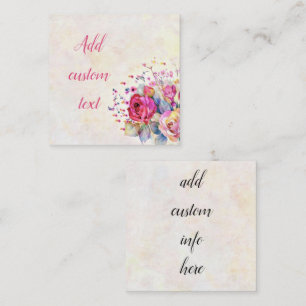 Spring floral  card