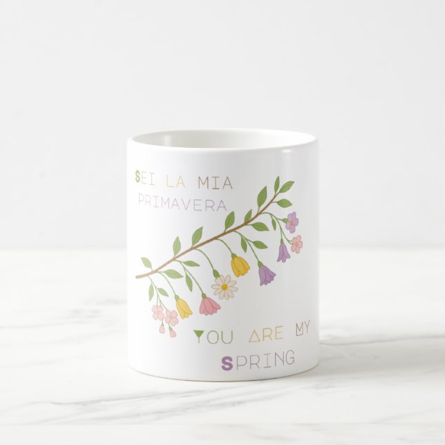 Spring Floral Mug – You Are My Spring (Centre)