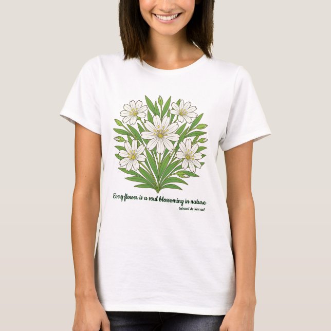 Spring floral vibes T-Shirt (Front)