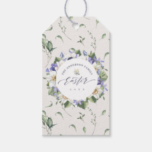 Spring Floral Watercolor Easter Gift Tags