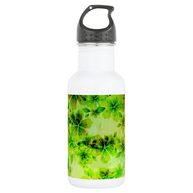 Spring flower - 532 ml water bottle (Front)