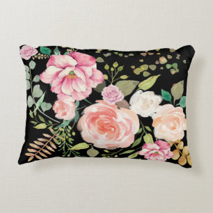 spring flower accent  pillow