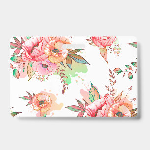 spring Flower Badge