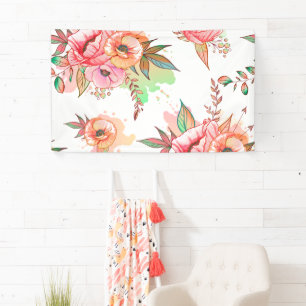 spring Flower Banner
