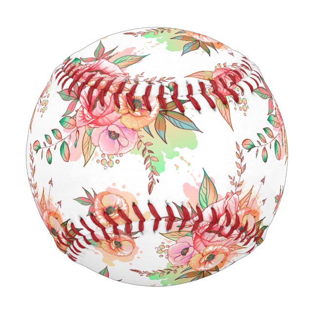 spring Flower Baseball (Front)