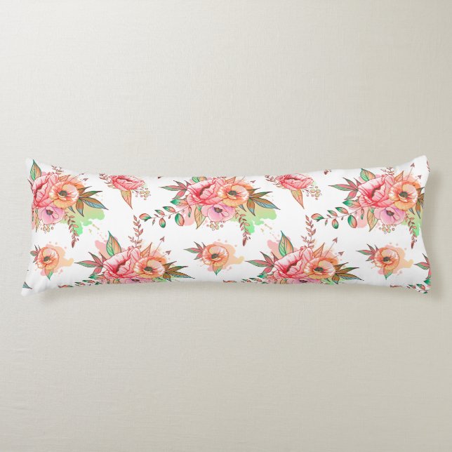 spring Flower Body Pillow (Front)