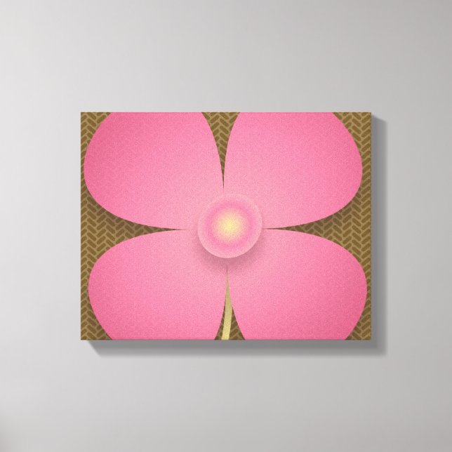 Spring Flower Canvas Print (Front)