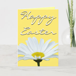 Spring Flower Card Personalized Easter Daisy Card