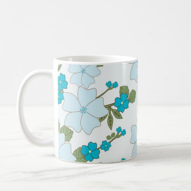 Spring Flower Collection Coffee Mug (Left)