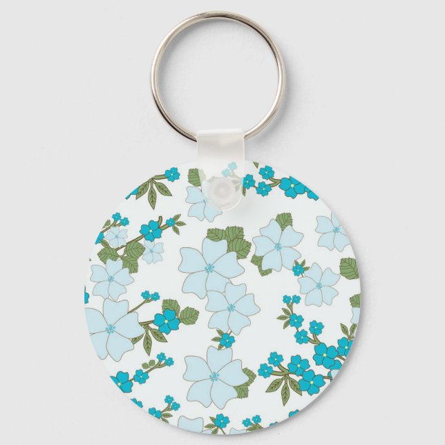 Spring Flower Collection Keychain (Front)