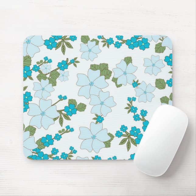 Spring Flower Collection Mouse Pad (With Mouse)