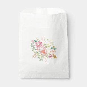 spring flower favour bag