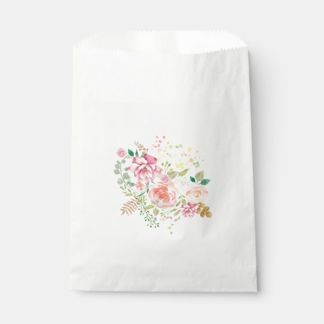 spring flower favour bag (Front)