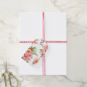 spring Flower Gift Tags