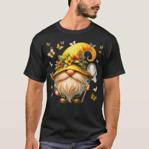 Spring Flower Gnome Graphic For Gardener Cute Butt T-Shirt