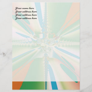 Spring Flower Letterhead