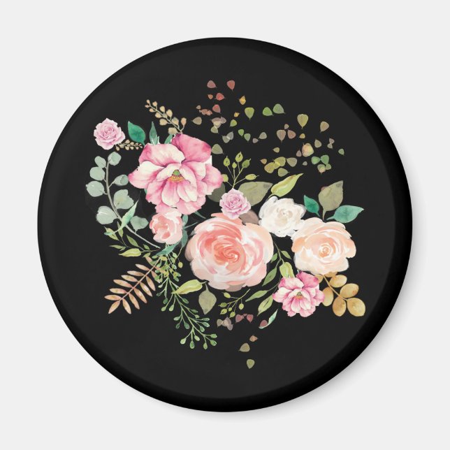 spring flower magnet (Front)