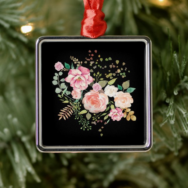 spring flower metal ornament (Tree)