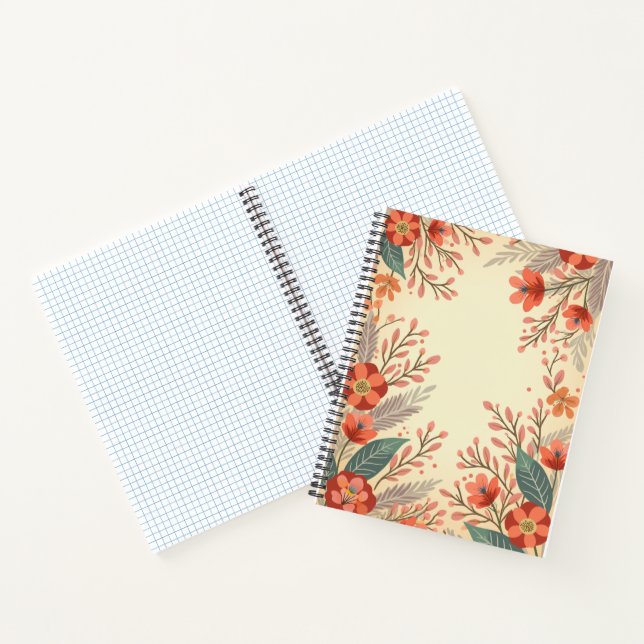 Spring Flower Notebook (Inside)