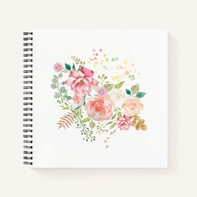 spring flower notebook (Front)