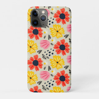 Spring Flower Pattern  iPhone 11 Pro Case