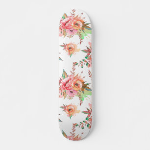spring Flower Skateboard