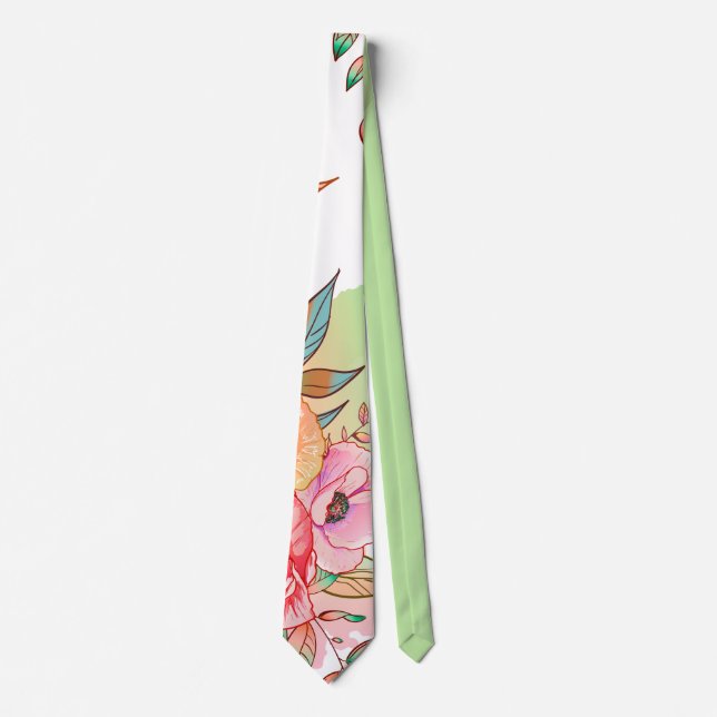 spring Flower Tie (Front)