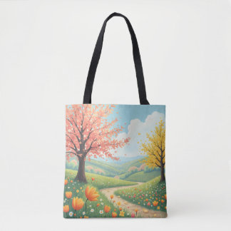 Spring Flower Tote Bag