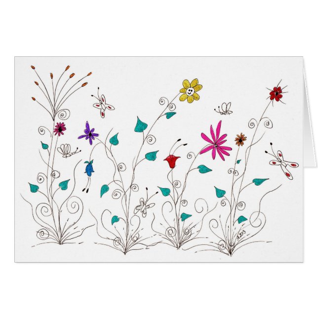 Spring Flowers (Front Horizontal)