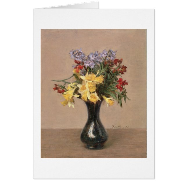 Spring Flowers, 1869 (oil on canvas) (Front)