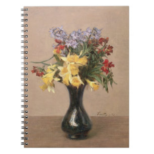 Spring Flowers, 1869 (oil on canvas) Notebook
