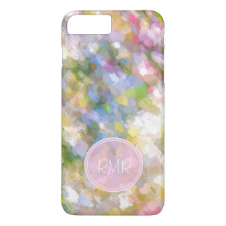 Spring Flowers Abstract Art Monogram Case-Mate iPhone Case