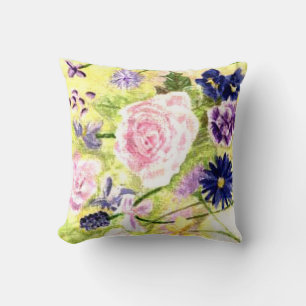 Spring Flowers American MoJo Pillow