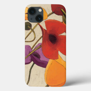 Spring Flowers and Stems iPhone 13 Case