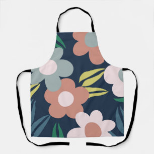 Spring flowers apron